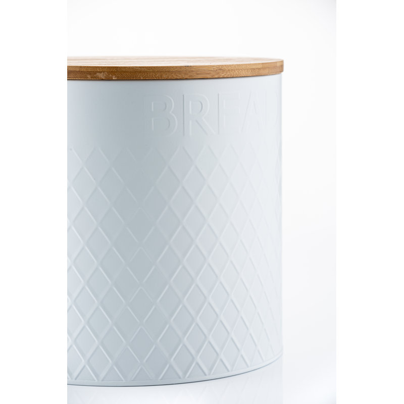 Typhoon Embossed Metal Bread Bin & Reviews Wayfair.co.uk